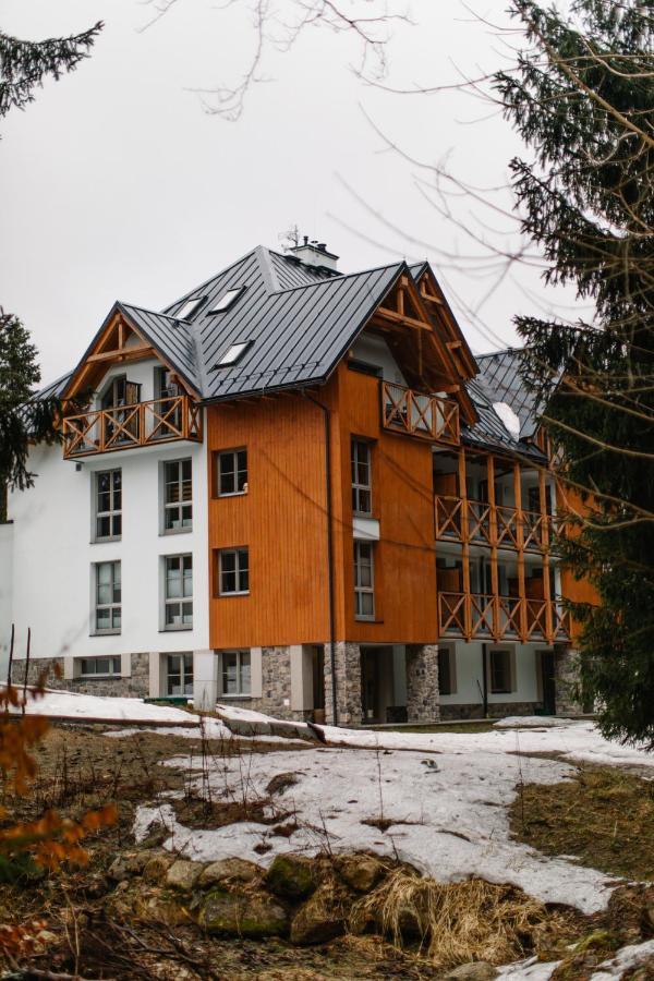Apartmán s nádherným výhledem v centru Harrachova Exterior foto